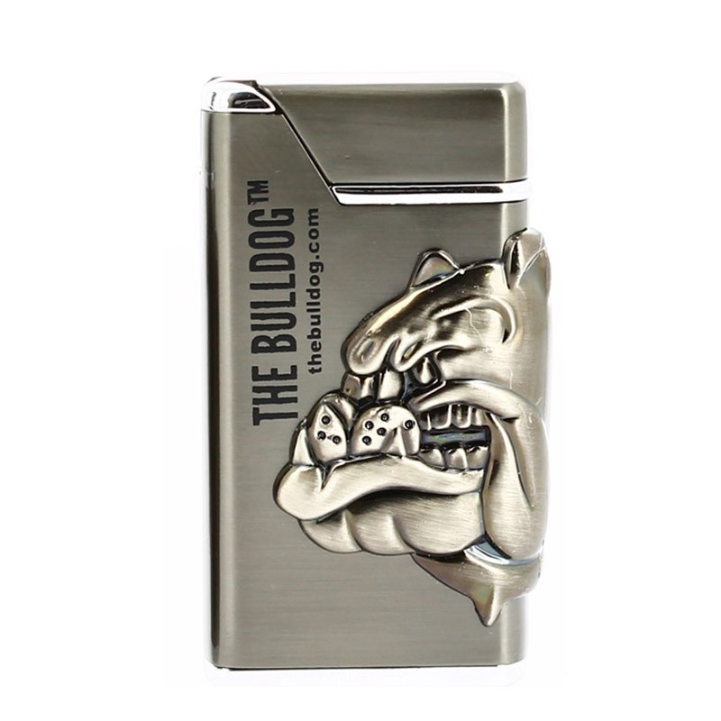 The Bulldog - Briquet Metal Lighter Shinny
