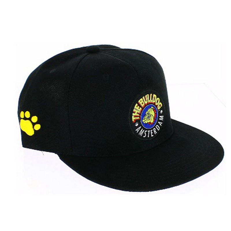 The Bulldog - Casquette plate original - Noire