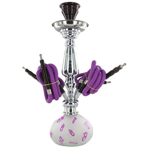 RAGGA - CHICHA 3-4 H:53CM 4 TUYAUX - BLANCHE/MOTIF ROSE