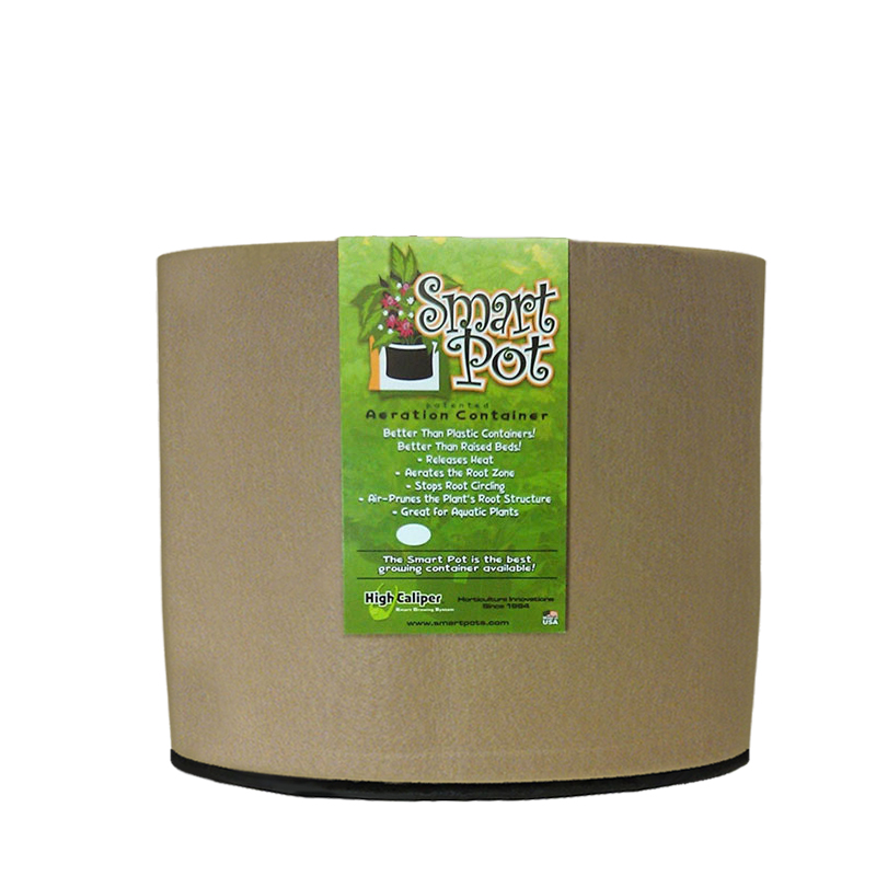  Smart Pot Original - 3 Gallon 10L - Beige geotextile pot