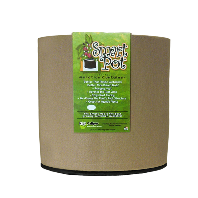 Smart Pot Original - 2 Gallon 7L - Pot géotextile beige