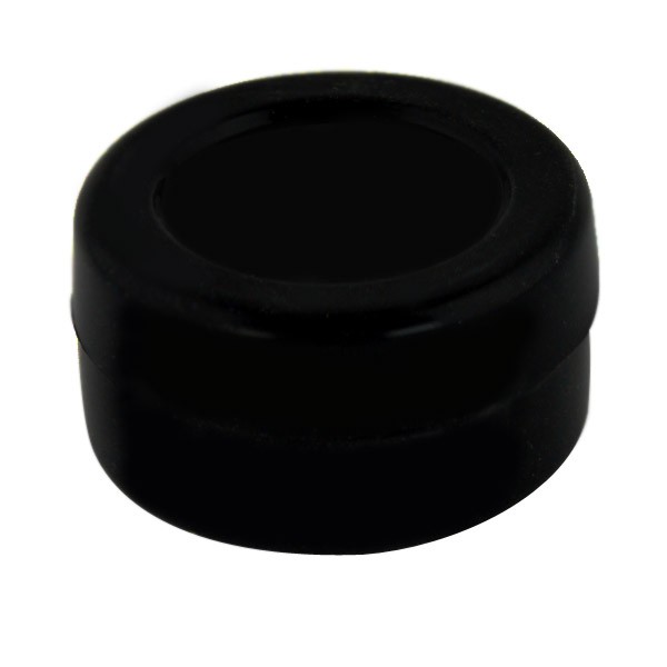 wax Silikonbox Durchmesser 3,6 cm schwarz