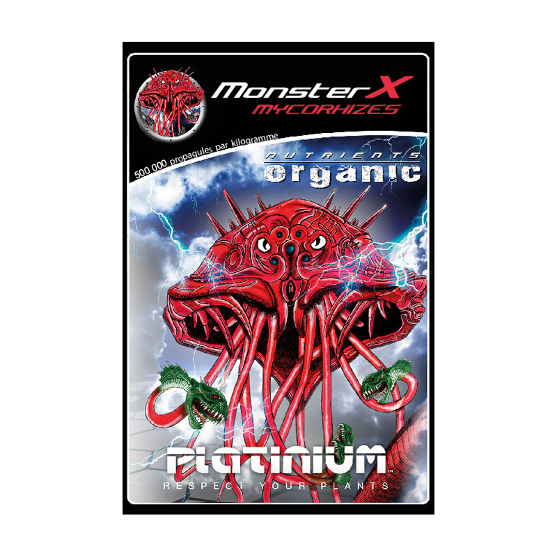 Platinium - Monster X - 100g - mychorizes 600 propagules/g