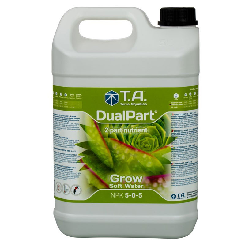 Terra Aquatica GHE - Dualpart Floraduo GROW Soft Water - 5L