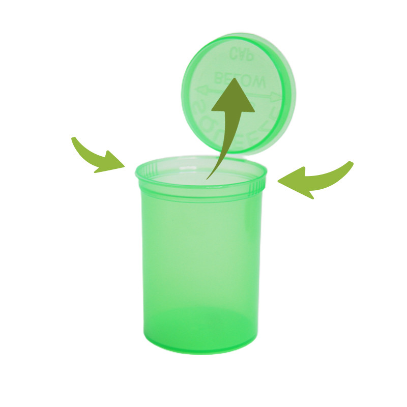 Boite pop up squeeze 110ml - Vert