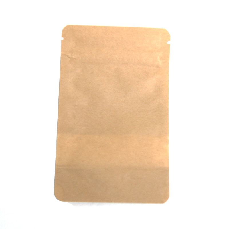 Lot de 100 sachets - 100ml - Kraft - Transparent