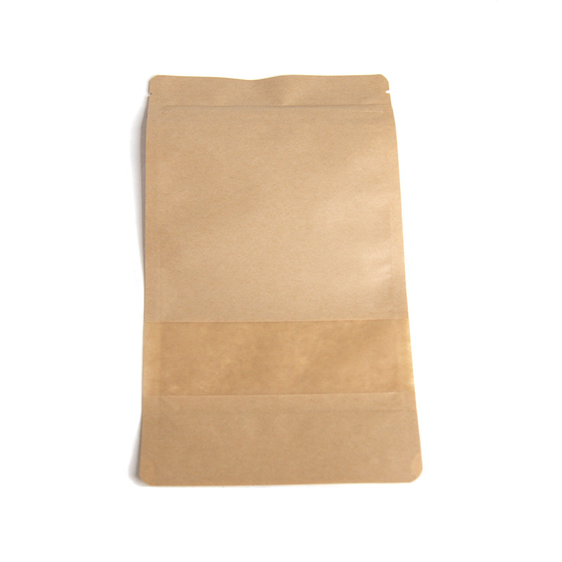 Lot de 100 sachets - 500ml - Kraft - Transparent