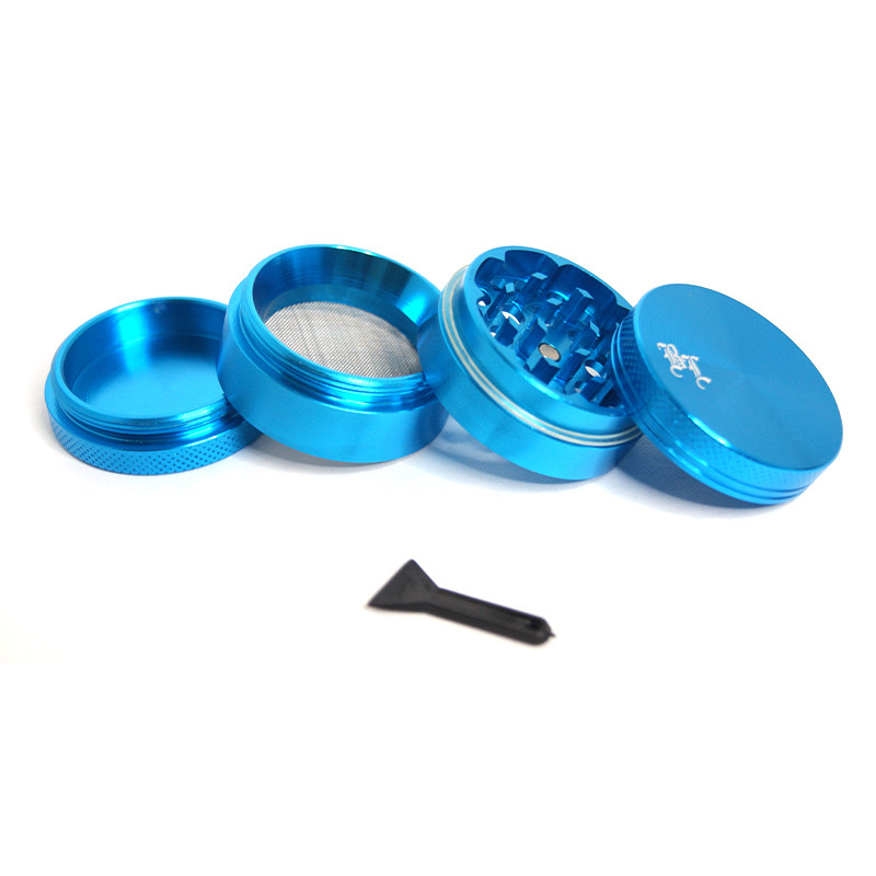 Grinder 4 part aluminium - Bleu clair - 40mm