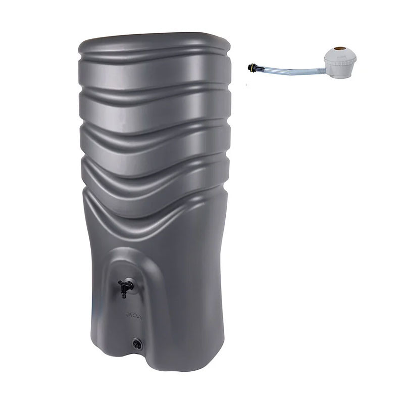 EDA Plastiques - Récupérateur d'eau - 550L - Recup'o + Kit collecteur
