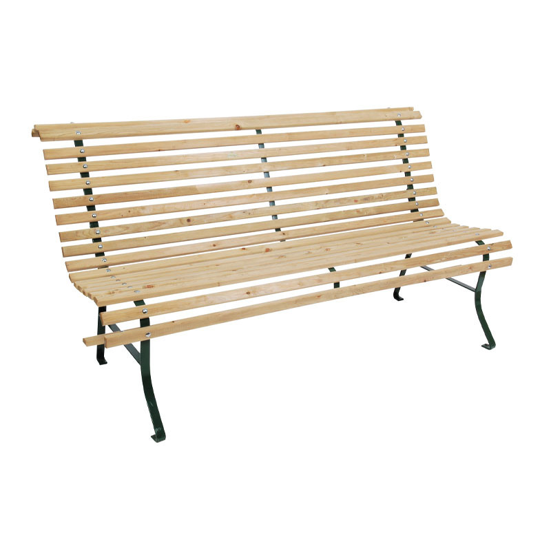 Banc à lattes