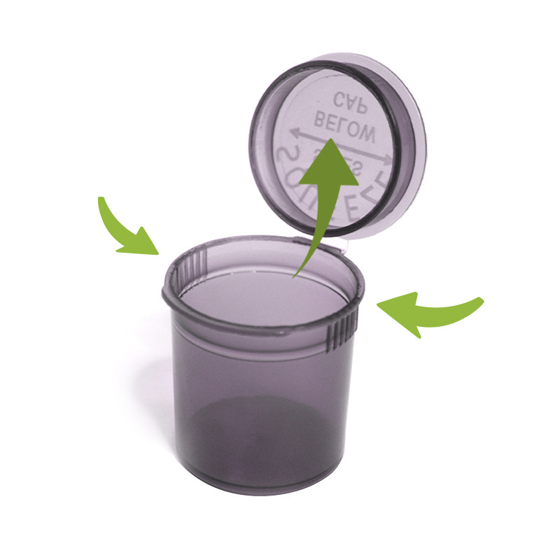 Caja exprimible pop up 20ml - Gris