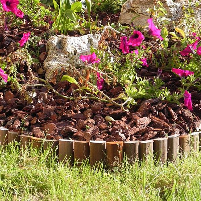 Bordure en rouleau - Bois exotique 4.5x180x20cm