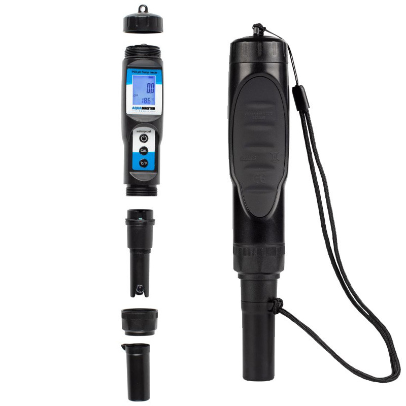 PH meter en thermometer P50 Pro voor binnenkweek, aquaponics, aquacultuur, viskweek, aquarium en watercontrole