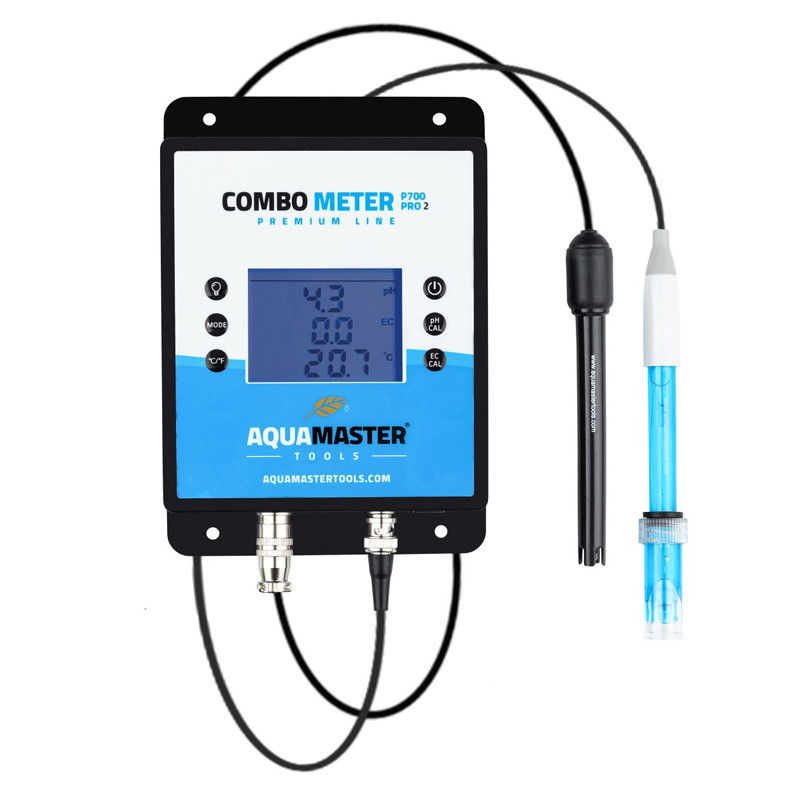 Aquamaster Tools - P700 Pro2 - Misuratore di temperatura / EC / pH / CF e PPM