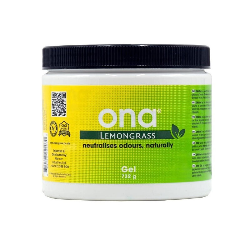 ONA - Gel Eliminador de Odores - Erva Limão - 732g