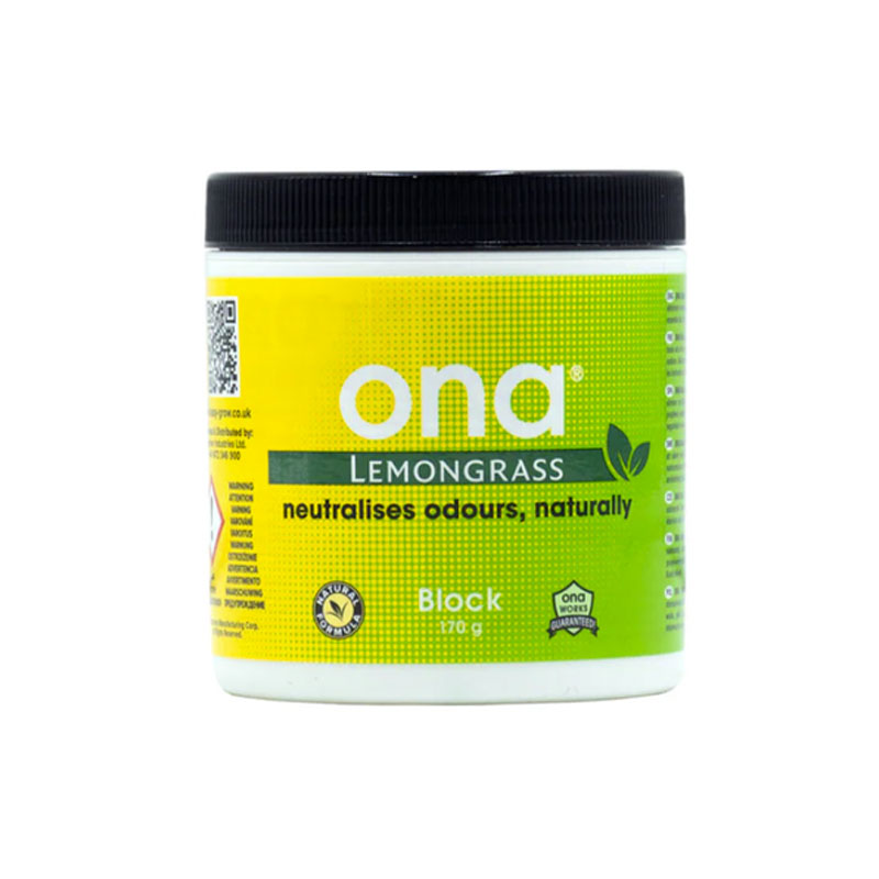 ONA - Block Geruchsvernichter - Lemongrass - 170g