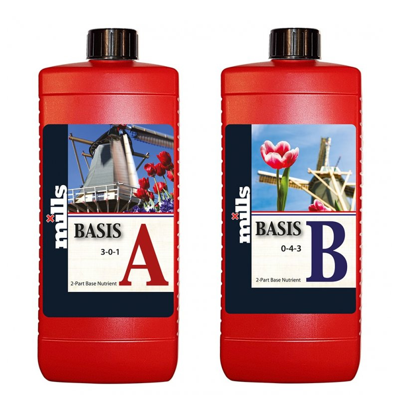 Mills Nutrients - Basis A+B - 1L - Complete fertilizer