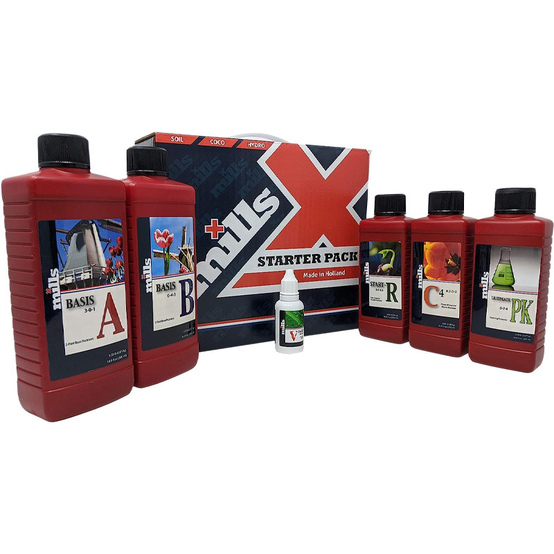 Mills Nutrients - Starter pack - Pack d'engrais