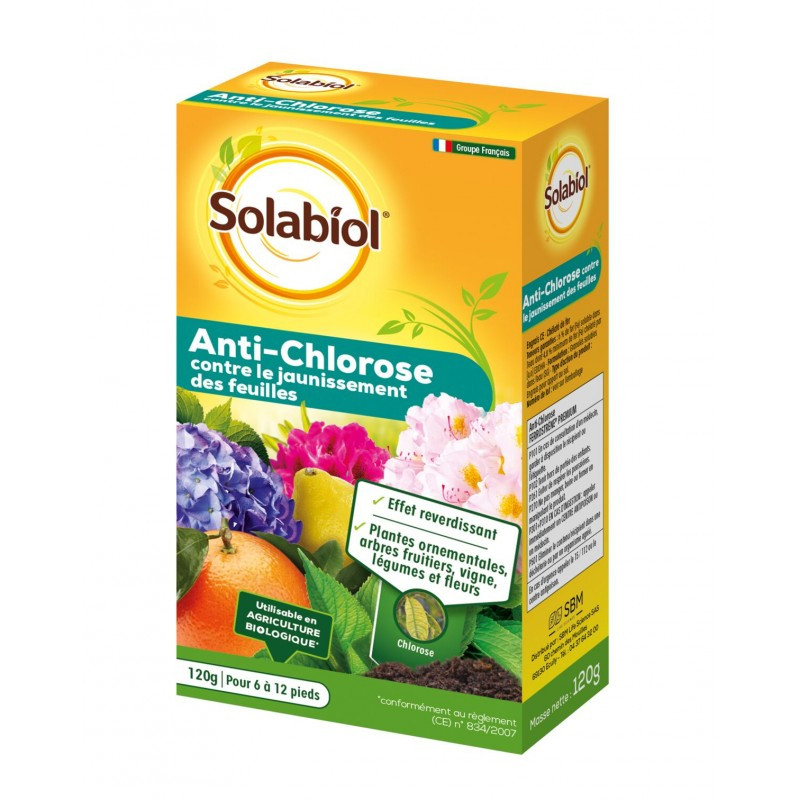 Anti-Chlorose - 120g - Ferrostrène - Solabiol
