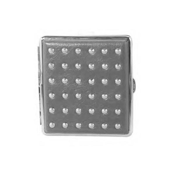 Etui à 20 cigarettes - Rivet - Gris - DL-8 - Champ