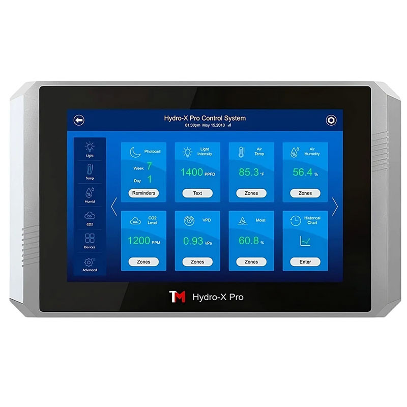 Trolmaster - HCS-2 - Controller - Lighting - Climate - Hydroponics - C02 - 4 sensors in 1 - Hydro-X Pro