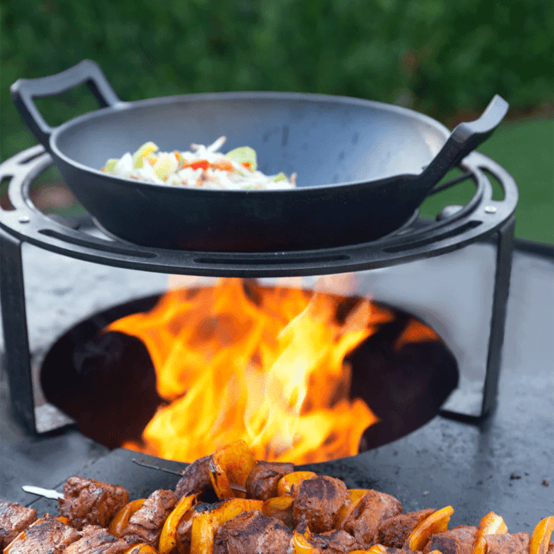Barbecook - Suporte para wok e caçarola Dynamic Centre para Nestor