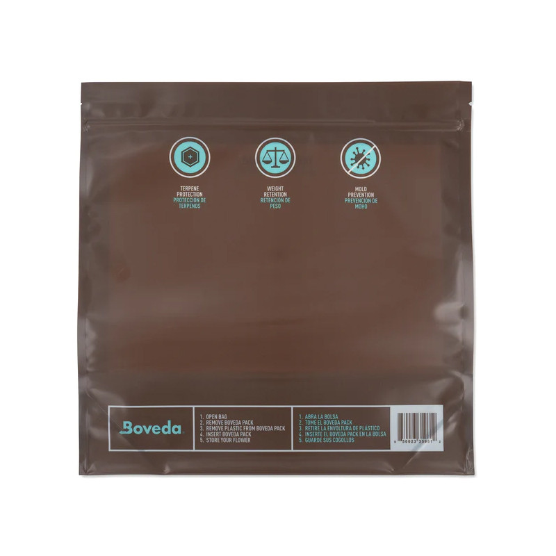Boveda - The Fresh Bag - 62% RH - Reusable storage pouch