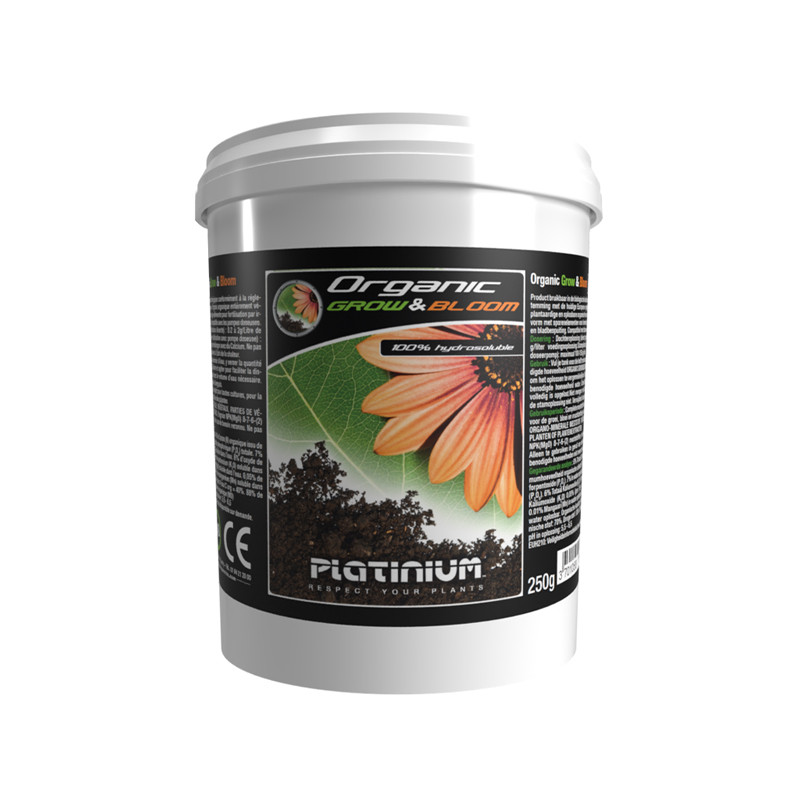 Platinium Nutrients - Organic Grow & Bloom - All-in-one fertilizer - 250g