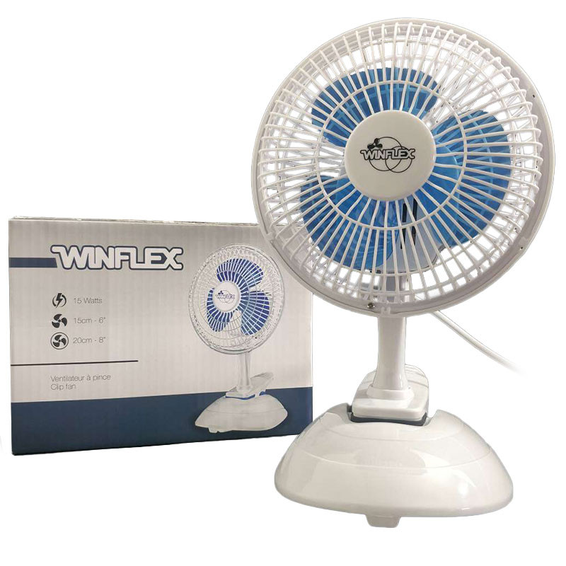 Winflex - Clip ventilator - 20 cm - 15W