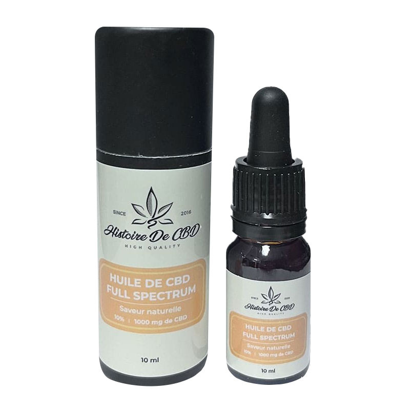 Histoire de CBD - Óleo CBD de espetro total 10% - 10ml