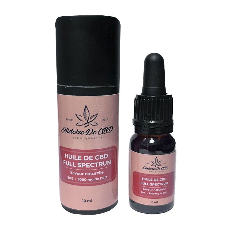 Histoire de CBD - Huile de CBD Full Spectrum 30% - 10ml