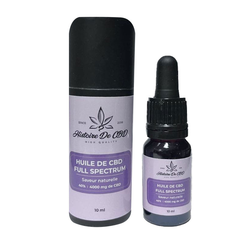 Histoire de CBD - Huile de CBD Full Spectrum 40% - 10ml