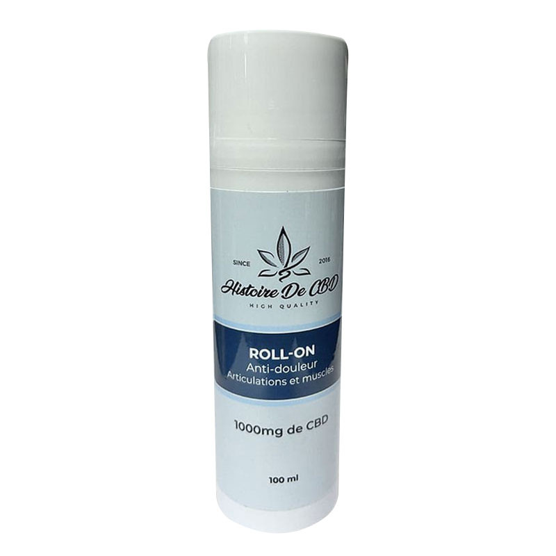 Histoire de CBD - Roll-On topique contre les éventuelles douleurs - CBD 1000mg - 100ml
