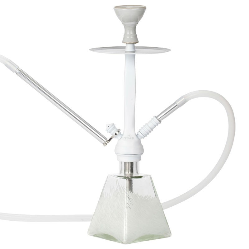 Tsar Together Cachimbo de água + Lareira - Flex - Alu - Tapete branco