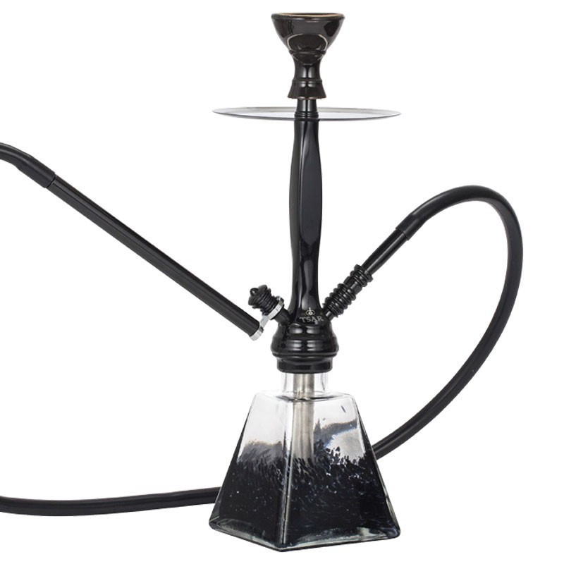 Tsar Together Hookah + Lareira - Flex - Alu - Preto
