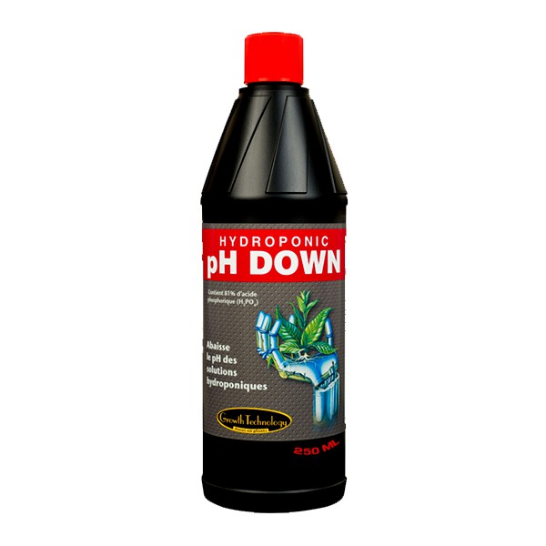 Growth Technology - pH Down 250ml - Régulateur de pH