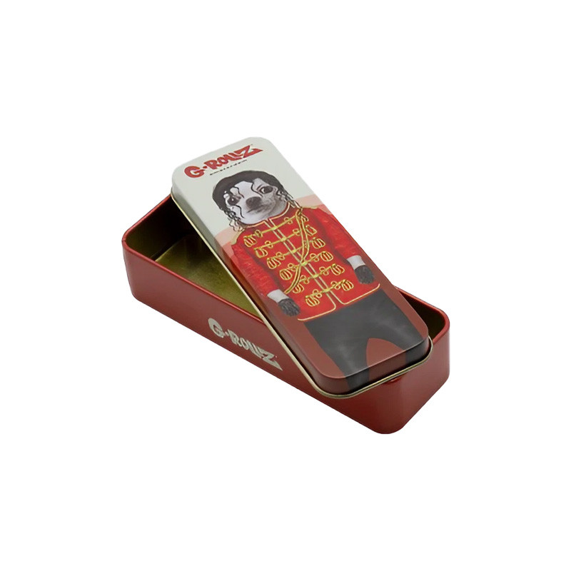 G-Rollz - Boite métal - Michael pets rock - 12x4x2.5cm