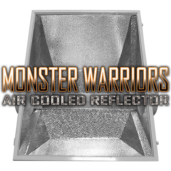 réflecteur vitré ventilé Monster Warriors 200mm , air cooled , douile E40 