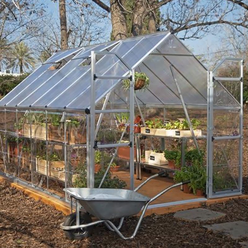 Canopia - Gartenhaus aus Polycarbonat - Balance Silver - 244x367cm