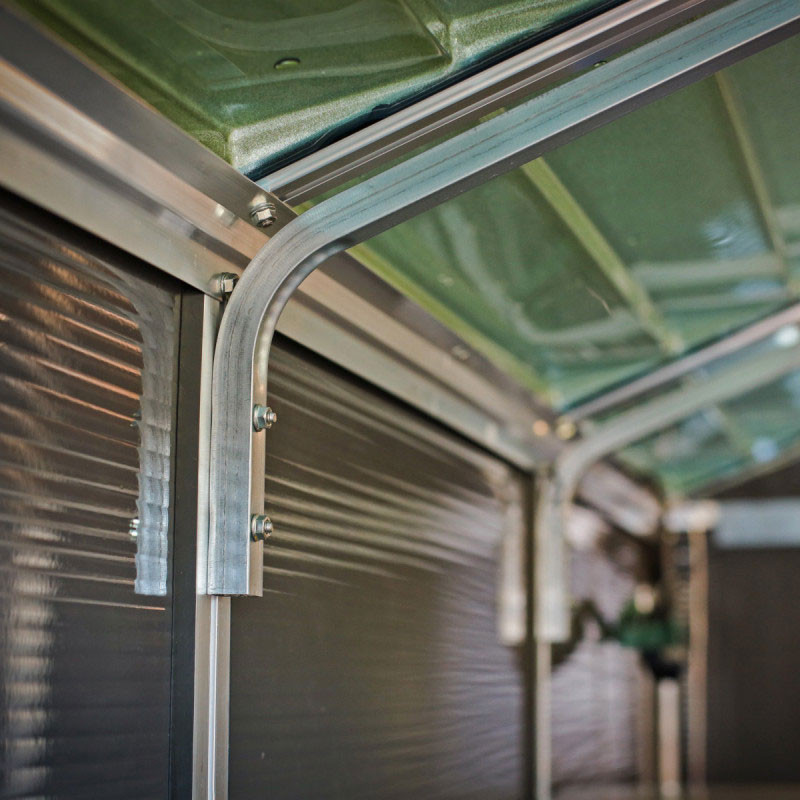 Canopia - Rubicon Garden Shed - Anthracite - 304x175cm
