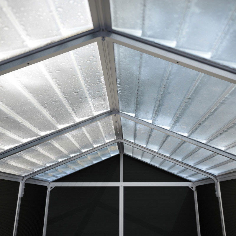 Canopia - Abris de jardin Rubicon - Anthracite - 304x175cm