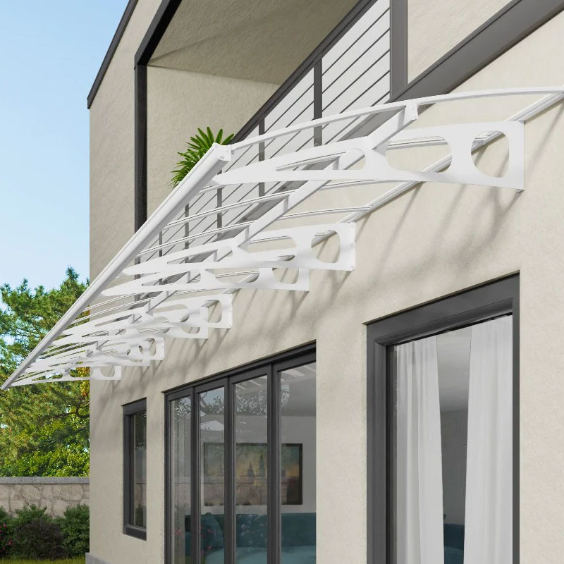 Canopia - Deurluifel - Bordeaux 8920 - 892x139 cm - Wit