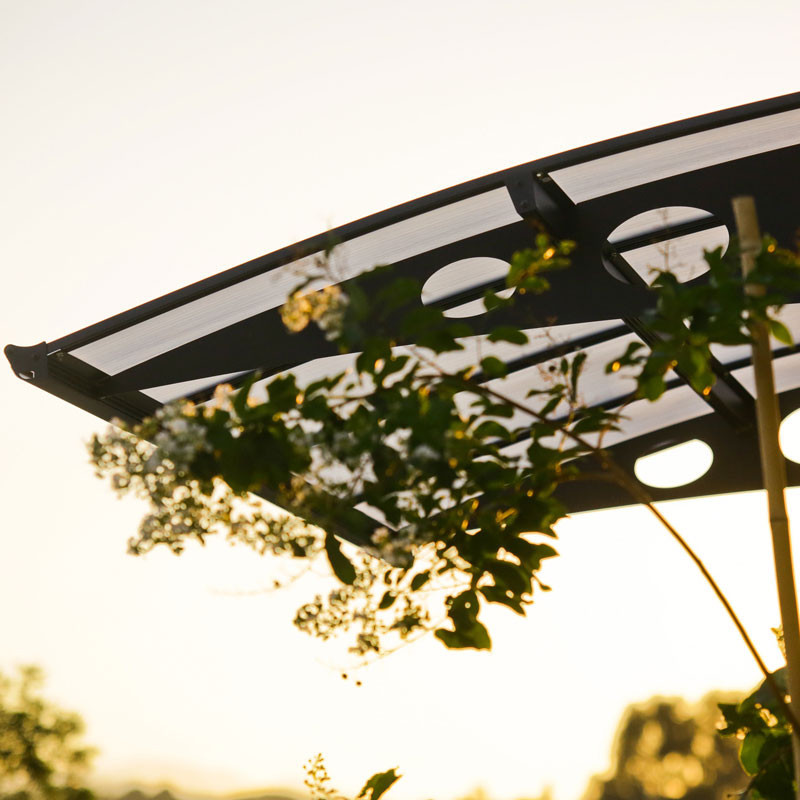 Canopia - Toldo de puerta - Herald 2230 - 223,5x139 cm - Gris niebla