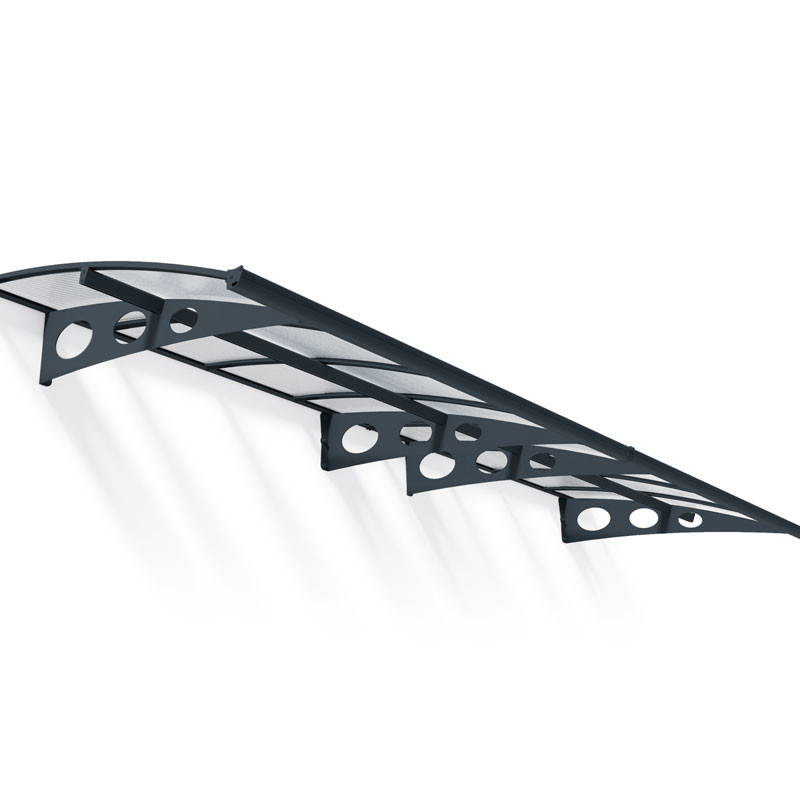 Canopia - Toldo para portas - Herald 4460 - 447x139 cm - Cinzento nevoeiro