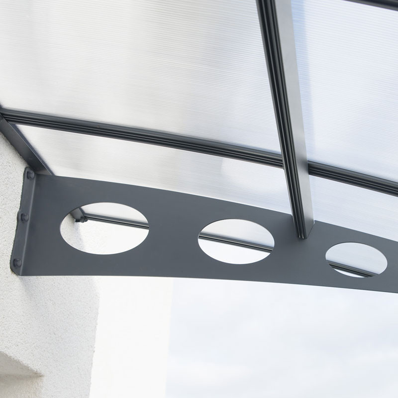Canopia - Toldo para puerta - Herald 8920 - 892x139 cm - Gris bruma