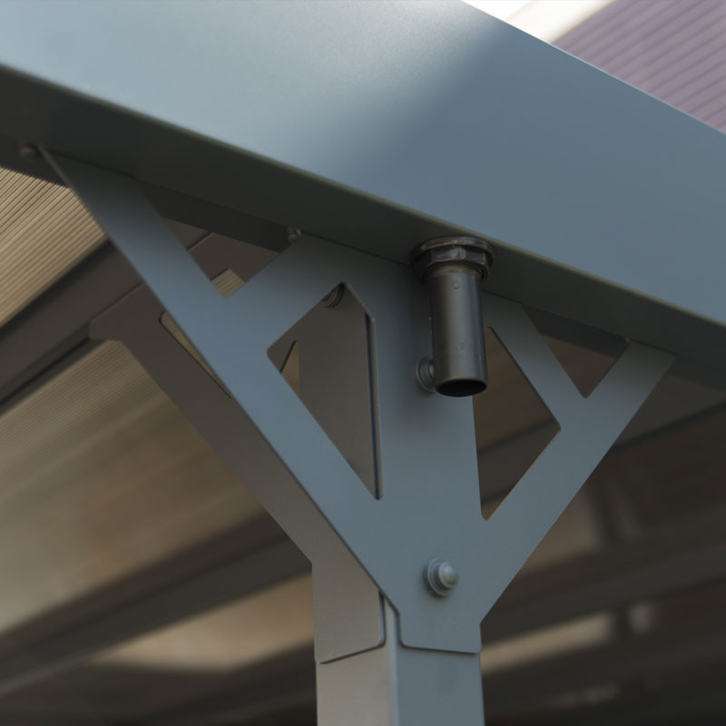 Canopia - Carport - Palma 5000 - Grau und Bronze