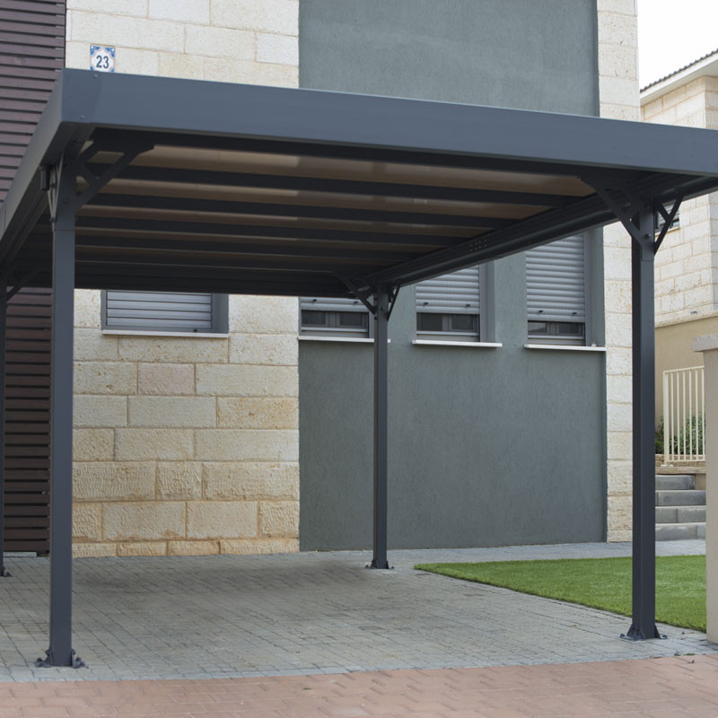 Canopia - Carport - Palma 5000 - Grau und Bronze