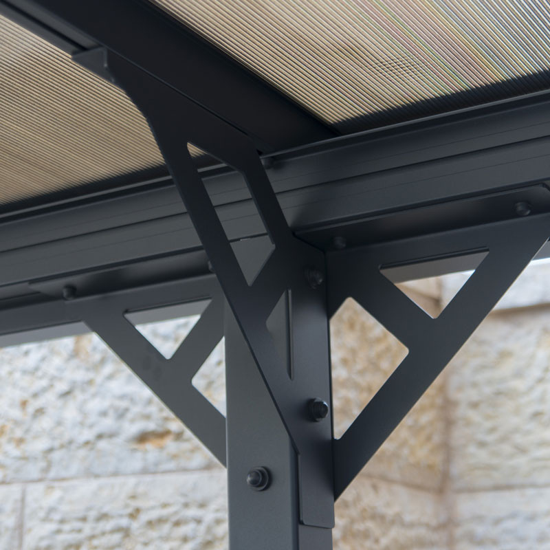 Canopia - Carport - Palma 5000 - Grau und Bronze