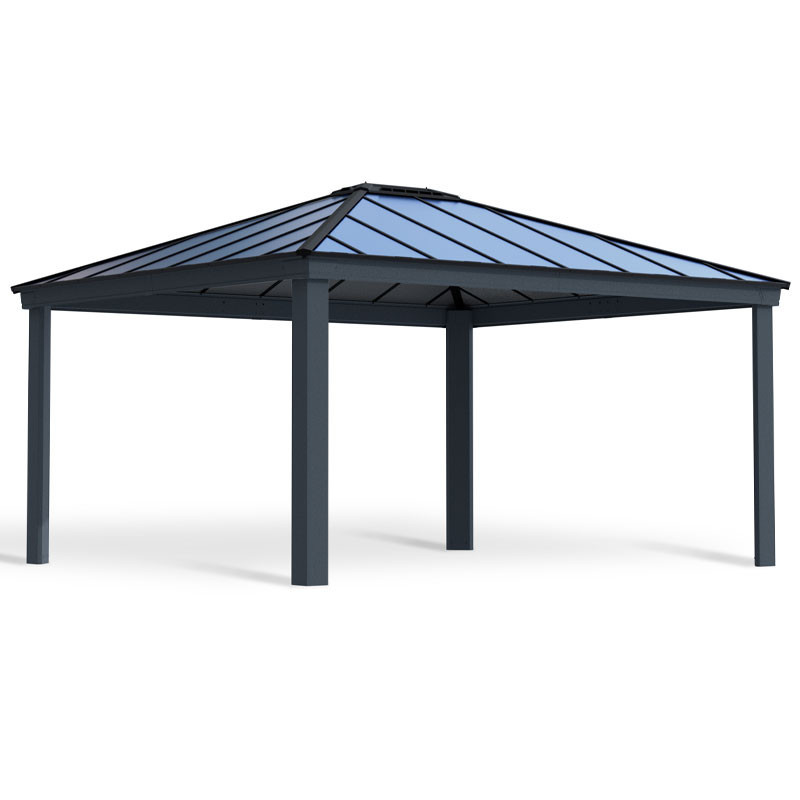Canopia - Double Carport - Colorado - 420x358x207,5cm (14x16) - Gris