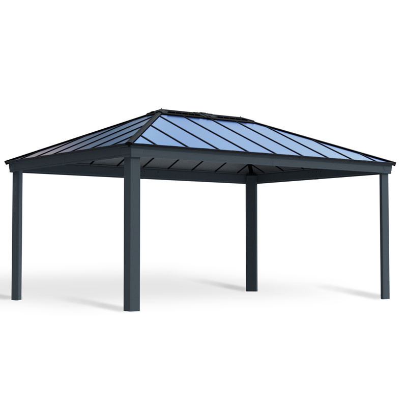 Canopia - Double Carport - Colorado - 544x358x207,5cm (14x20) - Gris